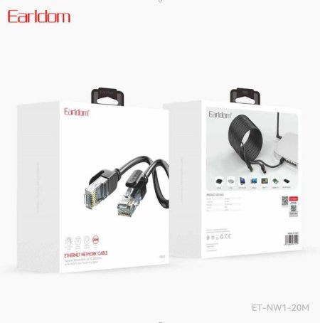 Earldom ET-NW1 20M Network Cable <br> <span class='text-color-warm'>سيتوفر قريباً</span>